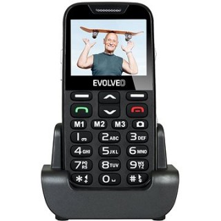 EVOLVEO EasyPhone XD čierno-strieborný