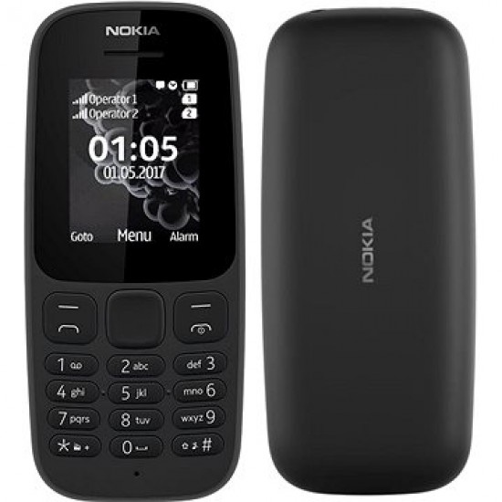 Nokia 105 (2017) černá Dual SIM