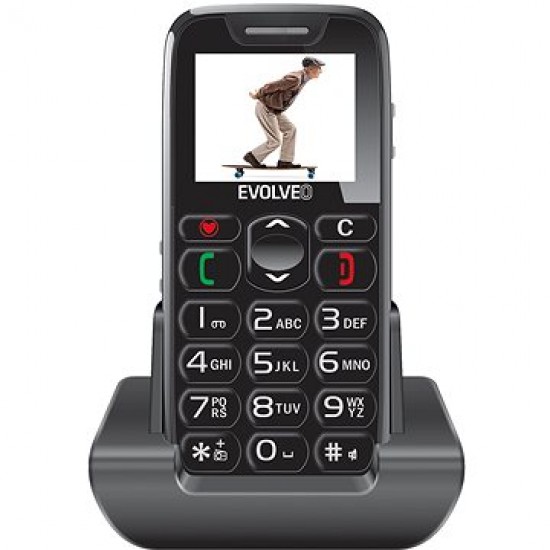 EVOLVEO EasyPhone černý