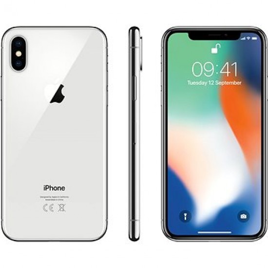 iPhone X 256 GB Strieborný