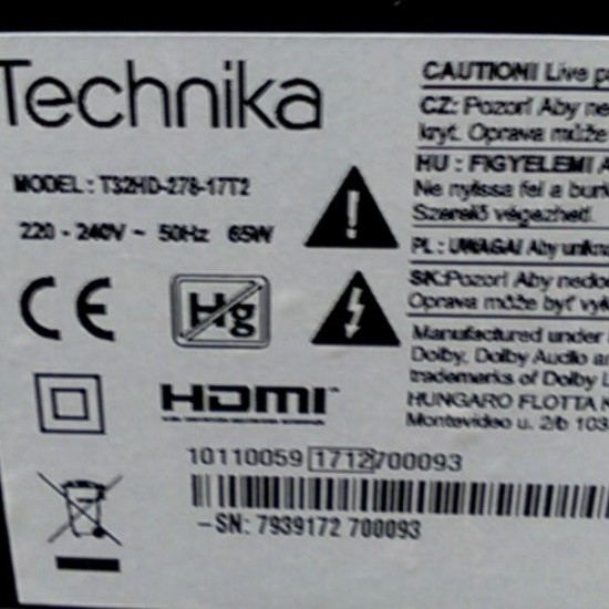 TECHNIKA T32HD-278